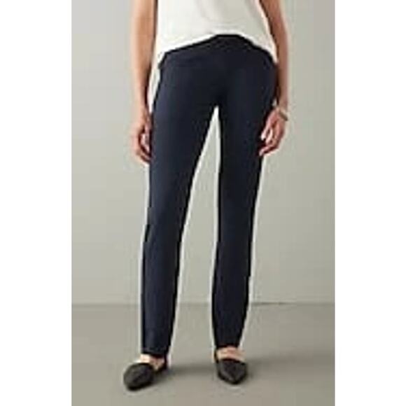 NWT J.Jill LENZING™ ECOVERO™ FIBERS Wearever Smooth-Fit Classic Slim-Leg Pants - Picture 2 of 9